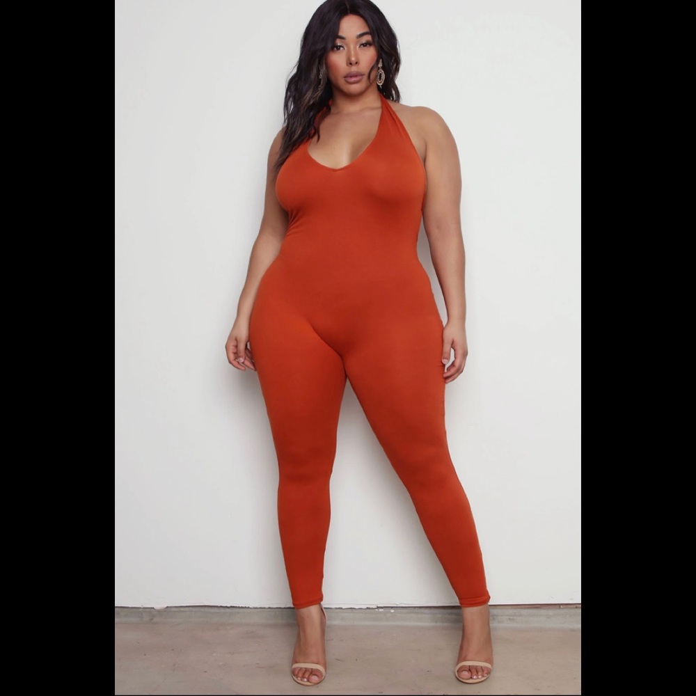 Tokyo Jumpsuit - Rust